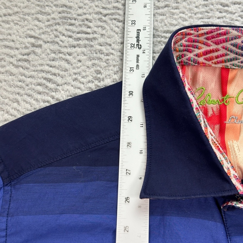 Robert Graham Limited Edition Sheen Shirt Men's Size XL "Rubber Duckies Shark" - Picture 6 of 10